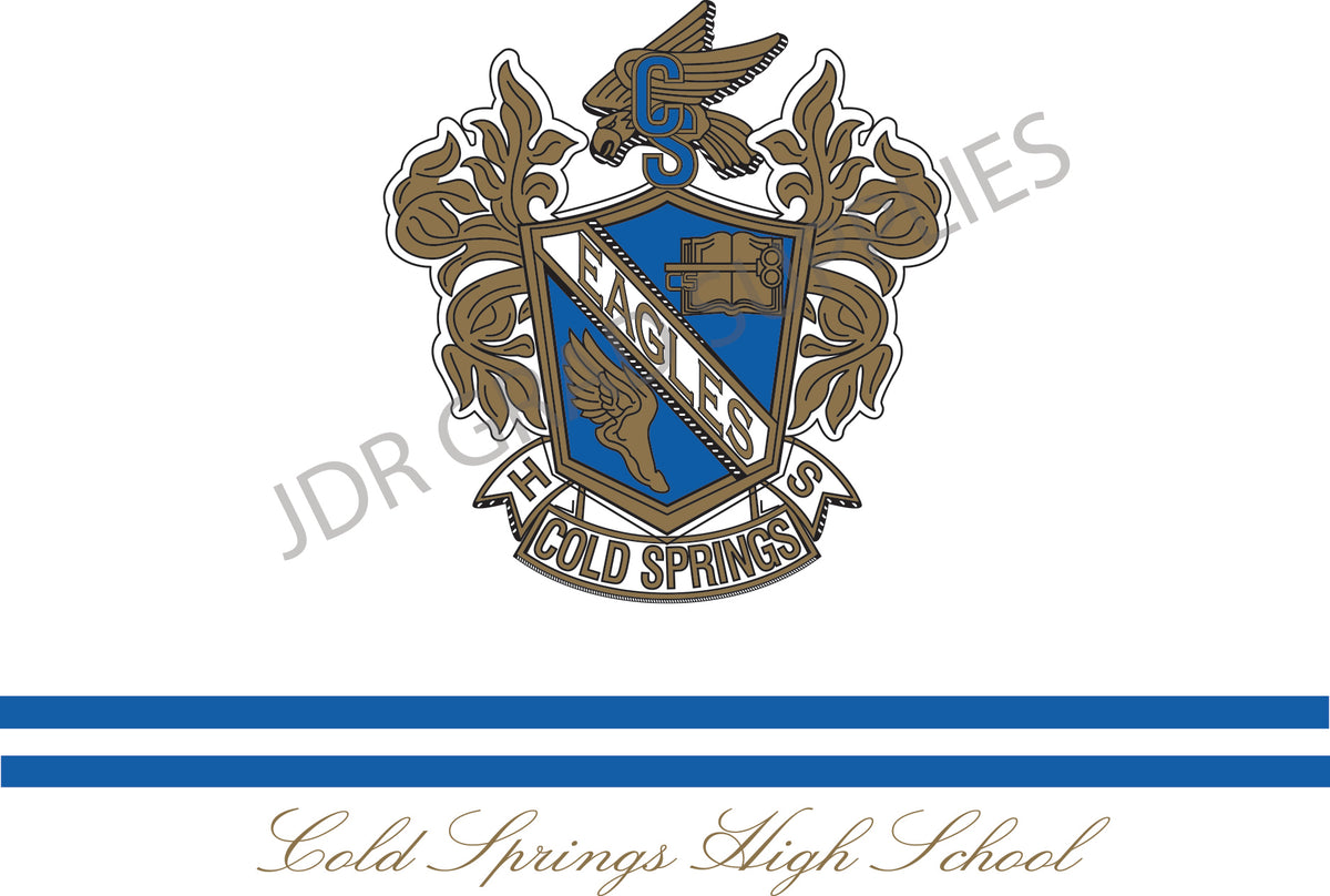Cold Springs Custom Announcements (Pack of 25) JDR Grad Supplies