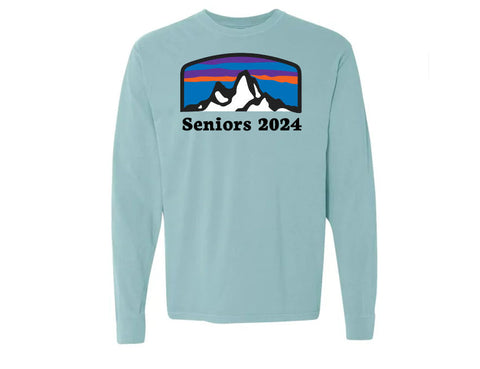 Class of 2024 Long Sleeve Comfort Colors T-Shirt