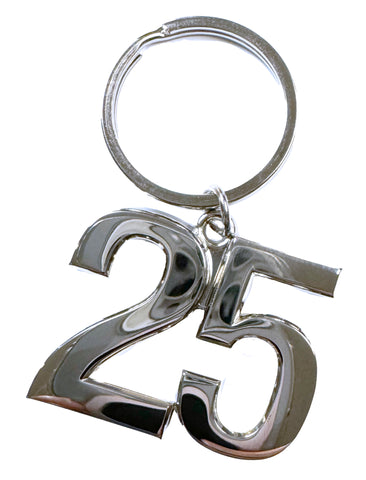 2025 Silvertone Key Ring