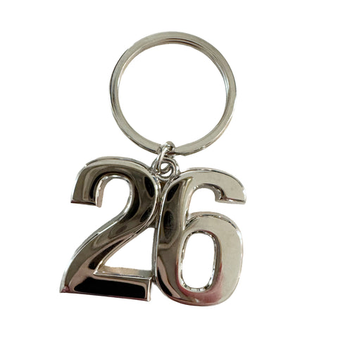 2026 Silvertone Key Ring