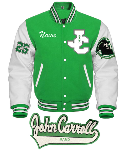 John Carroll Letter Jacket Deluxe Package