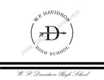 Davidson Custom Announcements (Pack of 25)
