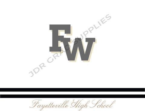 Fayetteville Custom Announcements (Pack of 25)