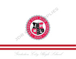Gadsden City Custom Announcements (Pack of 25)