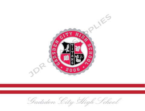 Gadsden City Custom Announcements (Pack of 25)