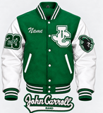John Carroll Letter Jacket Deluxe Package