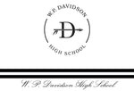 Davidson Custom Announcements (Pack of 25)